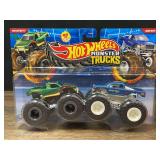 Bigfoot + Snake Bite Monster Trucks Set NIB Hot Wheels