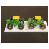 (2) 1/64 John Deere 7520 Customized