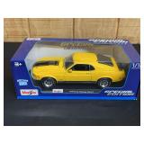 1/18 1970 Ford Mustang Mach 1 NIB Maisto