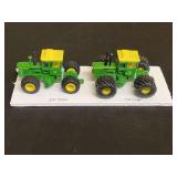 (2) 1/64 John Deere 7020 + 7520 Customized