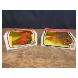 (2) 1/32 Case Round Baler + AC Cultivator NIB Ertl