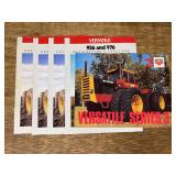 (5) Versatile 4wd Tractor Sales Literature