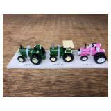 (3) 1/64 Oliver Tractors