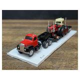 1/64 Mack Lowboy w/IH 1468 + 1568