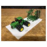 (2) 1/64 John Deere 9420 + 2200 Field Cultivator Ertl