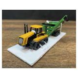 (2) 1/64 Caterpillar Challenger 65D + Brent 1084 Grain Cart