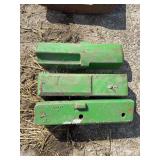 (3) Front Weights M1644T