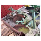 John Deere (2) Bottom 3 Point Hitch Disc Plow