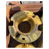 (2) John Deere Wheel Weights