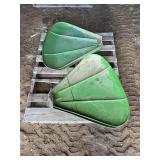 (4) John Deere Clam Shell Fenders