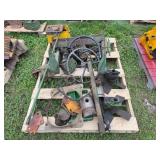 John Deere Dubuque Hitch & Assorted Parts