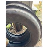 (2) 7.50-18 Single Rib Tires