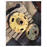 (2) John Deere Standard Wheel Centers