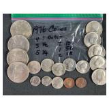 1976 Bicentennial US Coin Lot