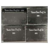 Lot of Various Years United States Proof Sets