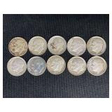 Lot of Roosevelt Dimes Various Years