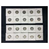 Lot of Various Years Mercury And Roosevelt Dimes