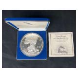 1996 Washington Mint Giant Half-Pound Silver Eagle