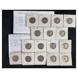 Lot of Various Years Washington Quarters with Various Mint Marks