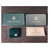 1999 Yellowstone National Park Commemorative Silver Dollar P Mint