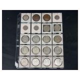 Lot of Various Years Mexican Peso and Centavo Coins