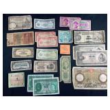 Various World Paper Currency Lot