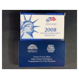 2008 United States Mint Proof Set S Mint Mark
