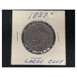 1837 Coronet Head Large Cent