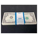 1963 Series Federal Reserve Note One Dollar Bill Lot