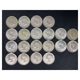 Lot of 1968 Kennedy Half Dollar D Mint Mark