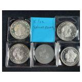 Various Years World Wide Mint And Other Silver Rounds Lot