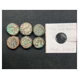 Various Years India Dumps 6 Coins Lot
