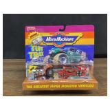 Micro Machines Pulling Tractor + Sled Set NIB Galoob