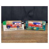 (2) Pepsi Truck Banks NIB SC