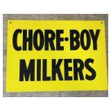 Chore-Boy Milkers SST Sign