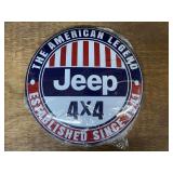 Jeep 4x4 Button Sign