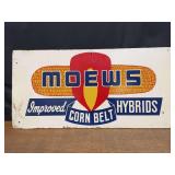 Moews Hybrids Masonite Sign