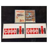 (3) Case-IH Signs + Case Ads