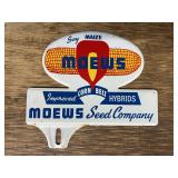 Moews License Plate Topper