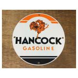 Hancock Gasoline SSP Sign