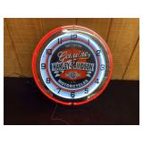 Harley-Davidson Neon Clock NIB