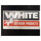 White Outdoor Products SST Sign
