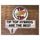 Tip Top Hybrids License Plate Topper