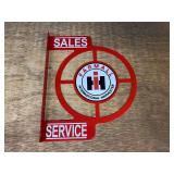 IH Sales + Service Flange Sign