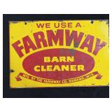 Farmway Barn Cleaner DST Sign
