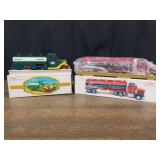 (2) Hess + Sears Tanker Trucks NIB
