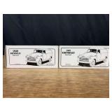 (2) 1/34 Chevrolet Wonder Bread + Hostess Panel Trucks NIB 1st Gear