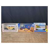 (3) 1/25 Truck Banks NIB Ertl