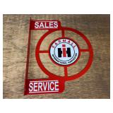 IH Sales + Service Flange Sign