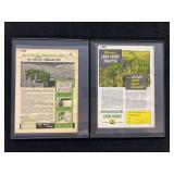 (2) John Deere Ads